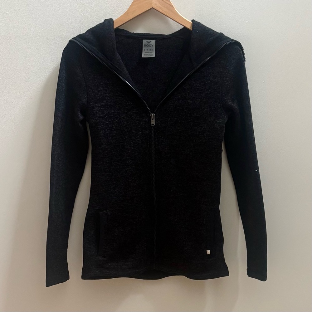 Women’s ROXY Dark Gray Zipper Hoodie S